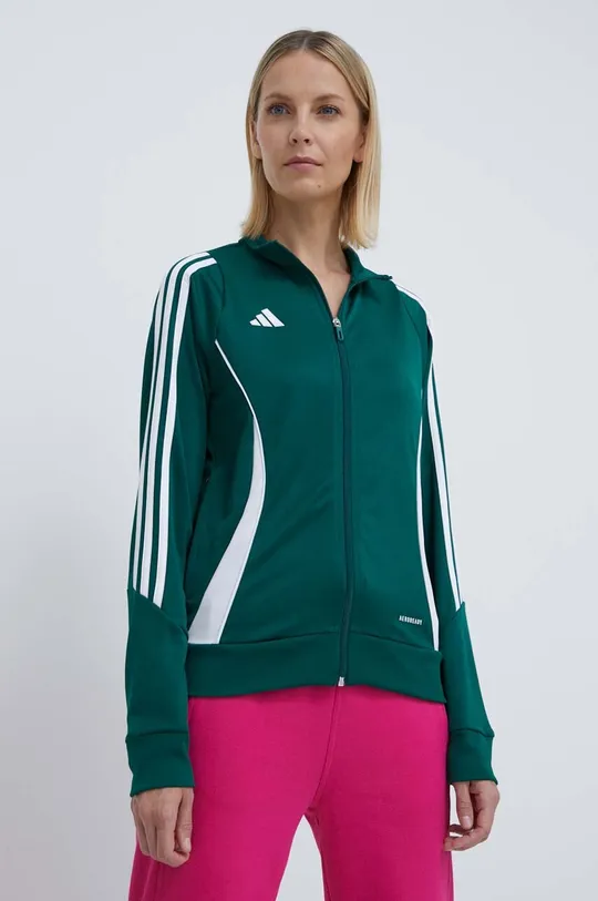 zelena Pulover za vadbo adidas Performance Tiro 24 Ženski