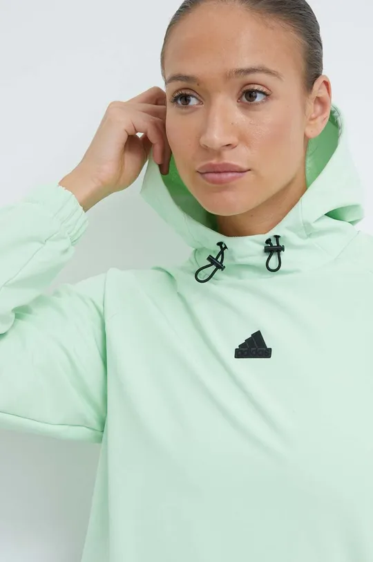 zielony adidas bluza