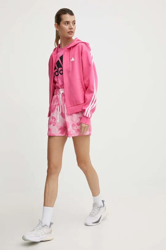Кофта adidas розовый