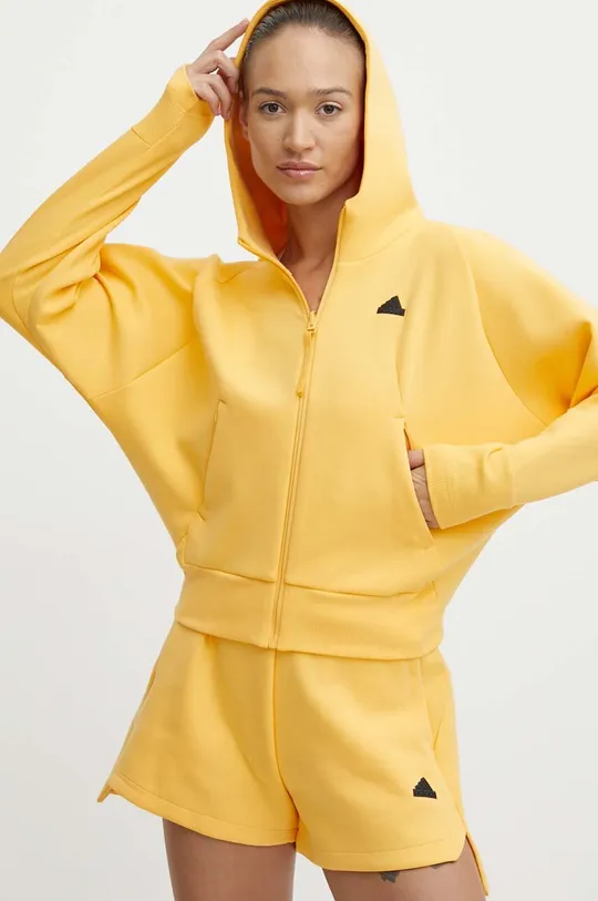 κίτρινο Μπλούζα adidas Z.N.E Γυναικεία