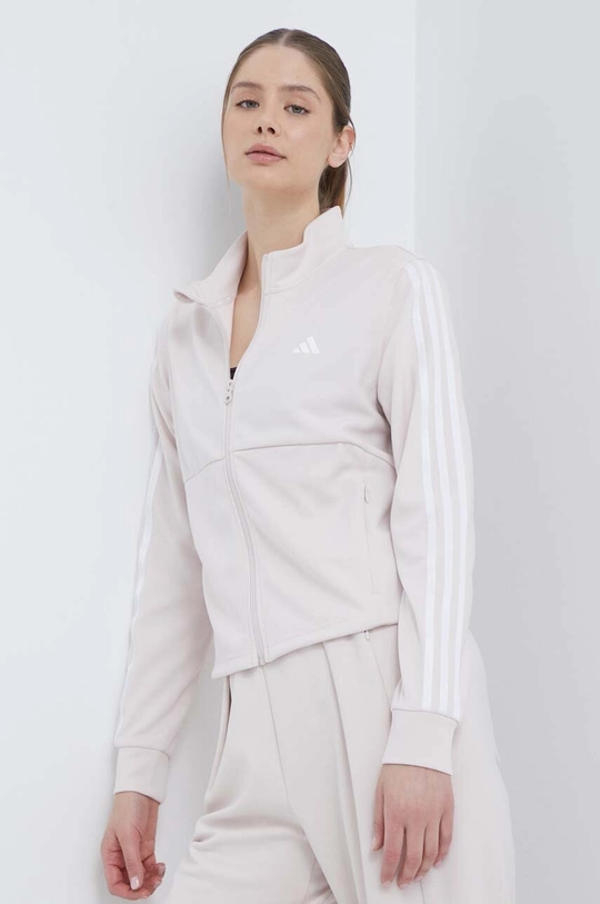 różowy adidas Performance bluza treningowa Training Essentials