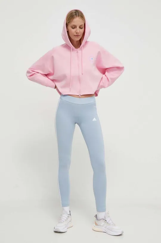 adidas by Stella McCartney melegítő felső rózsaszín