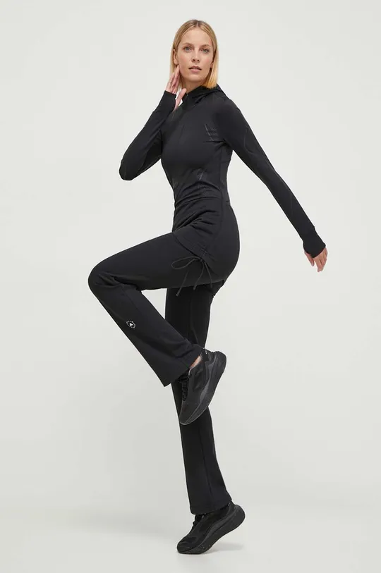 Tréningová mikina adidas by Stella McCartney Truepace čierna