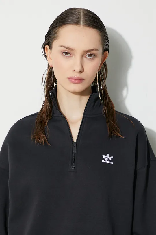 adidas Originals bluză Essentials Halfzip Sweatshirt De femei