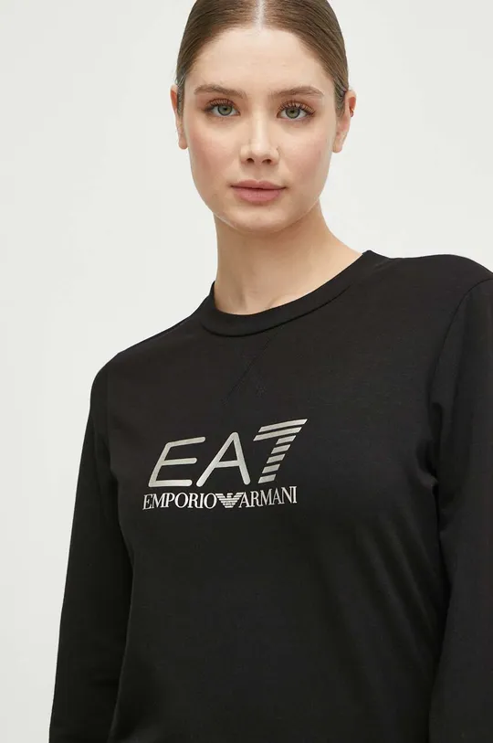 μαύρο Μπλούζα EA7 Emporio Armani