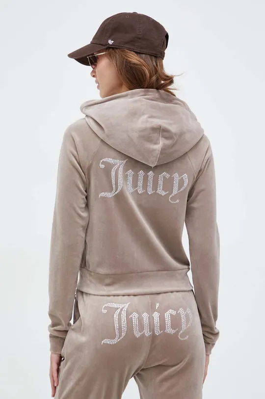 Βελούδινη μπλούζα Juicy Couture 95% Πολυεστέρας, 5% Σπαντέξ