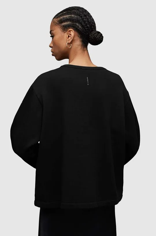 μαύρο Βαμβακερή μπλούζα AllSaints Ondre