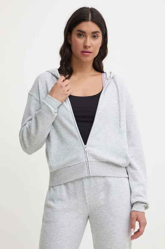 szürke Emporio Armani Underwear kapucnis pulcsi otthoni viseletre Női