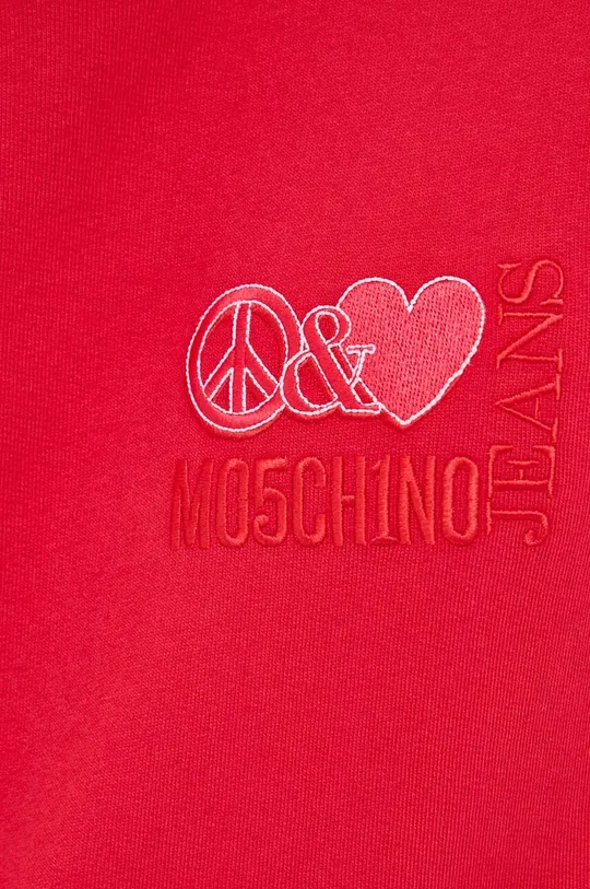 Βαμβακερή μπλούζα Moschino Jeans Γυναικεία