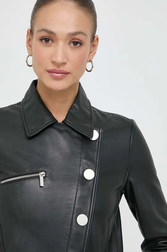 Δερμάτινo jacket Armani Exchange Γυναικεία