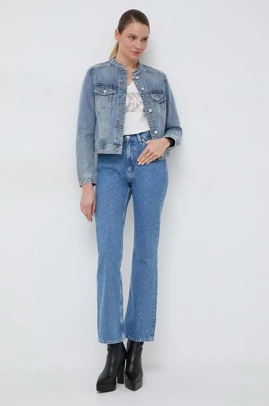 Jeans jakna Armani Exchange modra