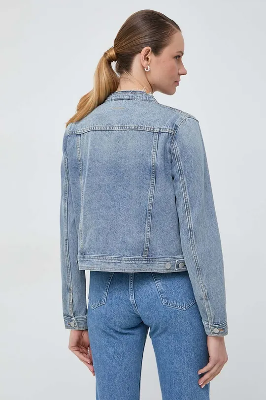 Jeans jakna Armani Exchange 100 % Bombaž
