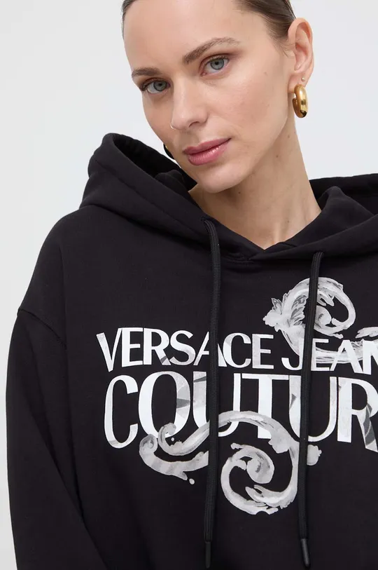 Bavlnená mikina Versace Jeans Couture Základná látka: 100 % Bavlna Elastická manžeta: 95 % Bavlna, 5 % Elastan