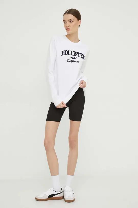 Hollister Co. bluza biały