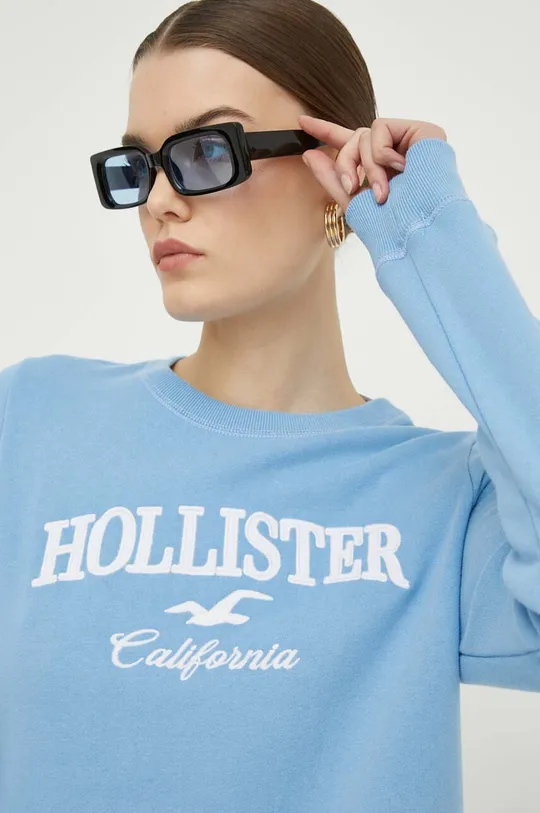 niebieski Hollister Co. bluza