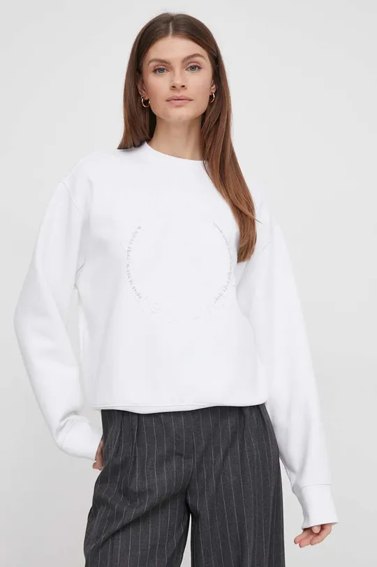 biały Calvin Klein bluza Damski