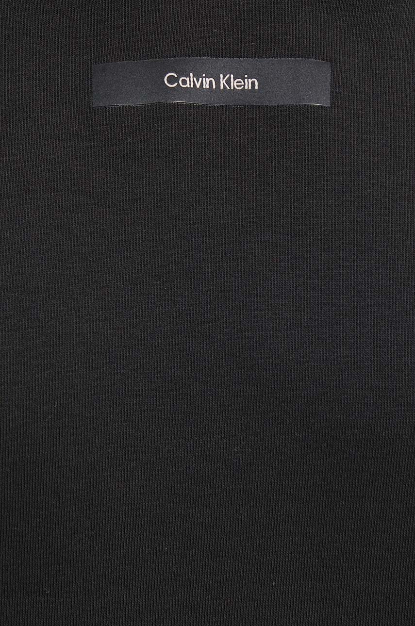 Кофта Calvin Klein женская цвет чёрный с капюшоном однотонная | ANSWEAR.ua