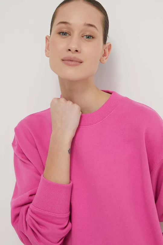 roza Bombažen pulover Superdry