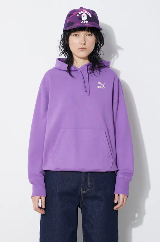 violet Puma cotton sweatshirt BETTER CLASSIC Women’s