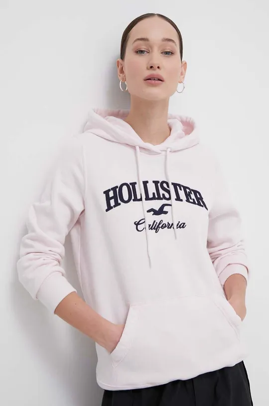 różowy Hollister Co. bluza Damski