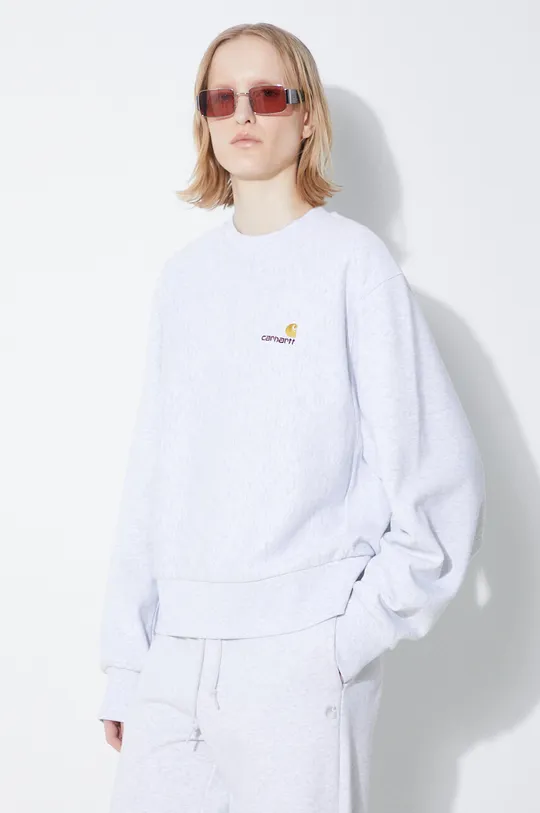 gray Carhartt WIP sweatshirt American Script Women’s