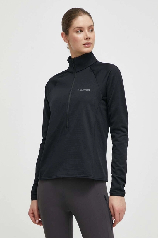 nero Marmot felpa da sport Leconte Donna