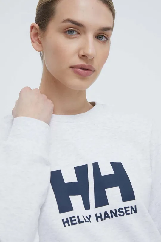 siva Bombažen pulover Helly Hansen