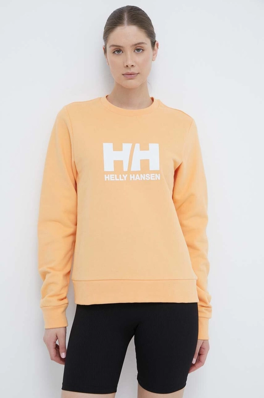 жовтий Бавовняна кофта Helly Hansen Жіночий