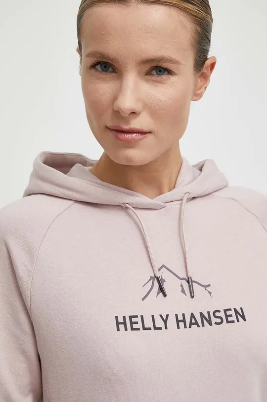 rosa Helly Hansen felpa