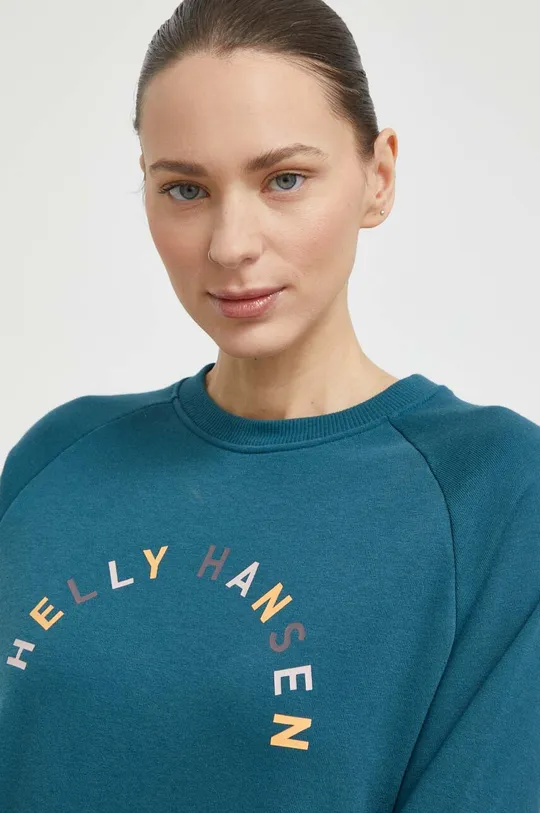 turkusowy Helly Hansen bluza