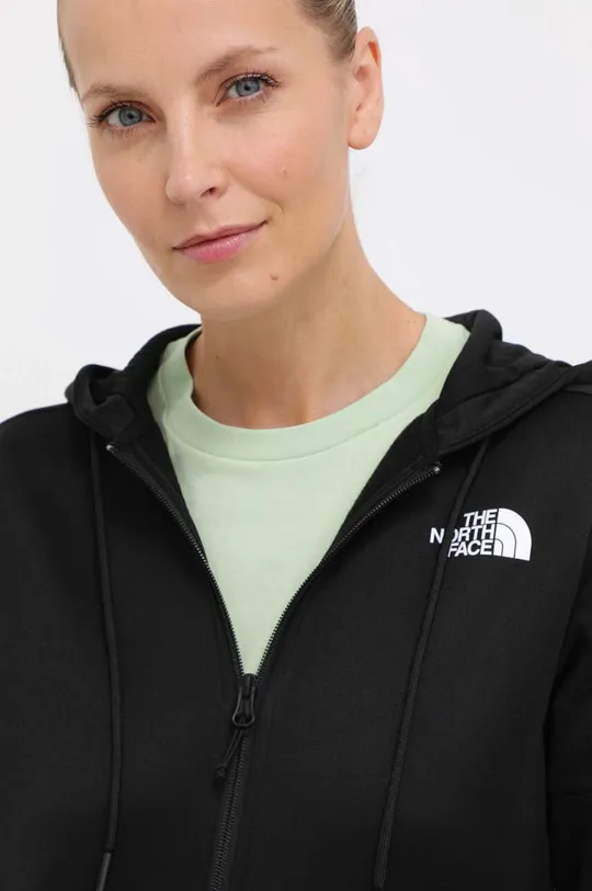 czarny The North Face bluza sportowa Reaxion