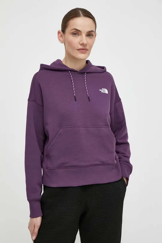 Кофта The North Face фіолетовий