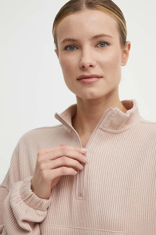 różowy Reebok Classic bluza Wardrobe Essentials