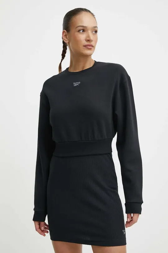μαύρο Μπλούζα Reebok Classic Wardrobe Essentials Γυναικεία