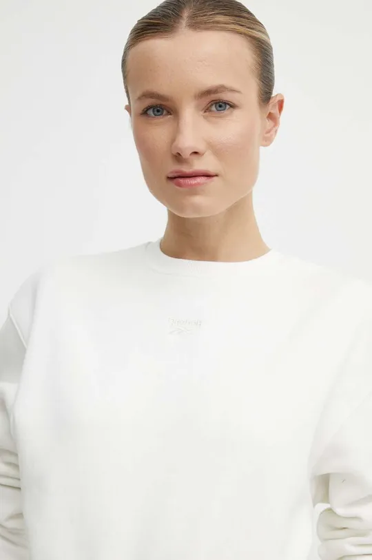 biały Reebok Classic bluza Wardrobe Essentials