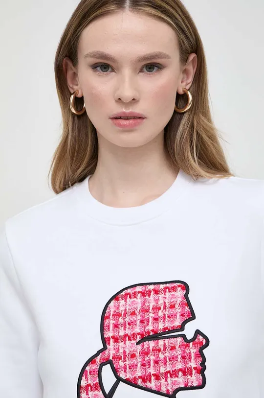 biały Karl Lagerfeld bluza