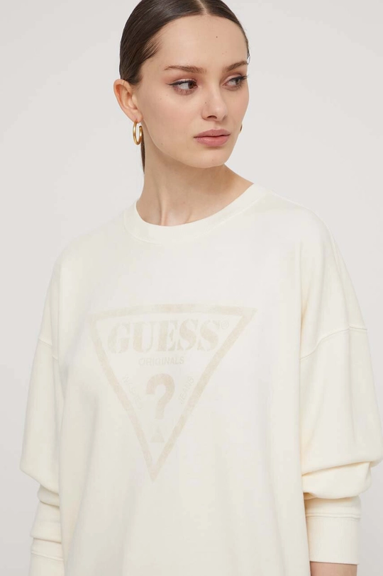 beżowy Guess Originals bluza