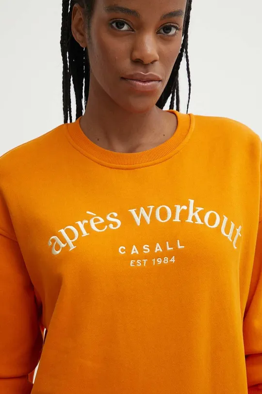 oranžna Bombažen pulover Casall