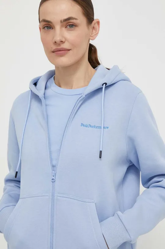 niebieski Peak Performance bluza