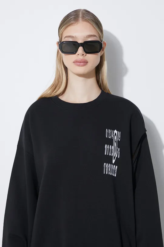 black MM6 Maison Margiela sweatshirt