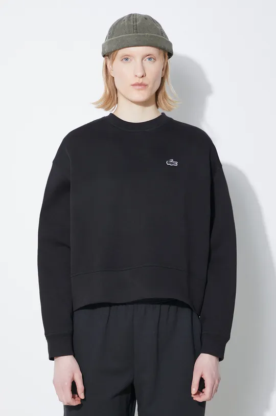 black Lacoste sweatshirt Women’s