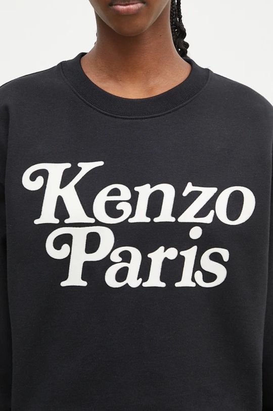 Βαμβακερή μπλούζα Kenzo by Verdy Regular Sweatshirt μαύρο FE52SW1274MF.99