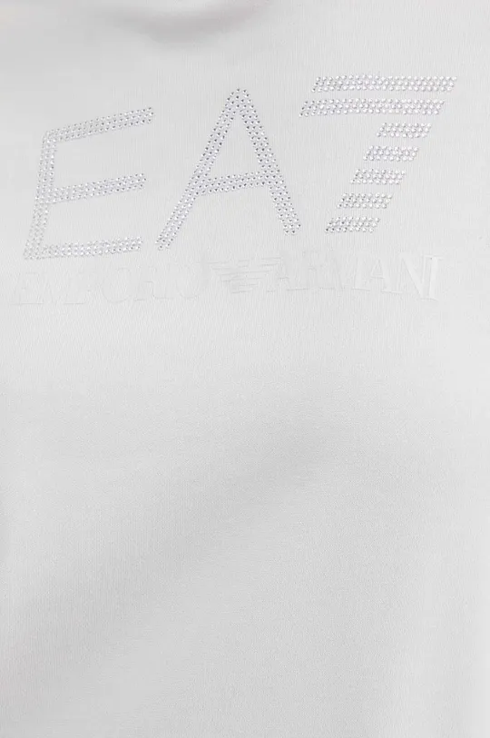 Βαμβακερή μπλούζα EA7 Emporio Armani Γυναικεία