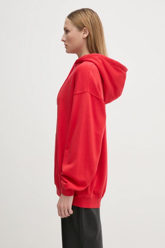 Rotate cotton sweatshirt Sweat Hoodie 1124731292 red SS24