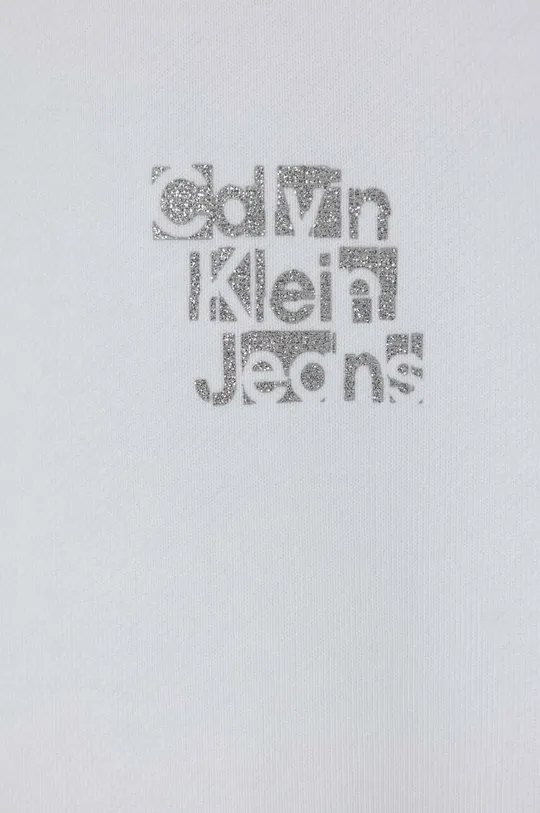 Otroški bombažen pulover Calvin Klein Jeans 100 % Bombaž