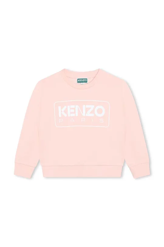 рожевий Дитяча бавовняна кофта Kenzo Kids Для дівчаток