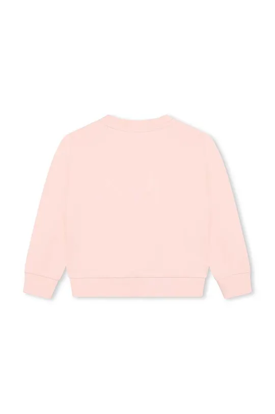 Παιδική βαμβακερή μπλούζα Kenzo Kids ροζ