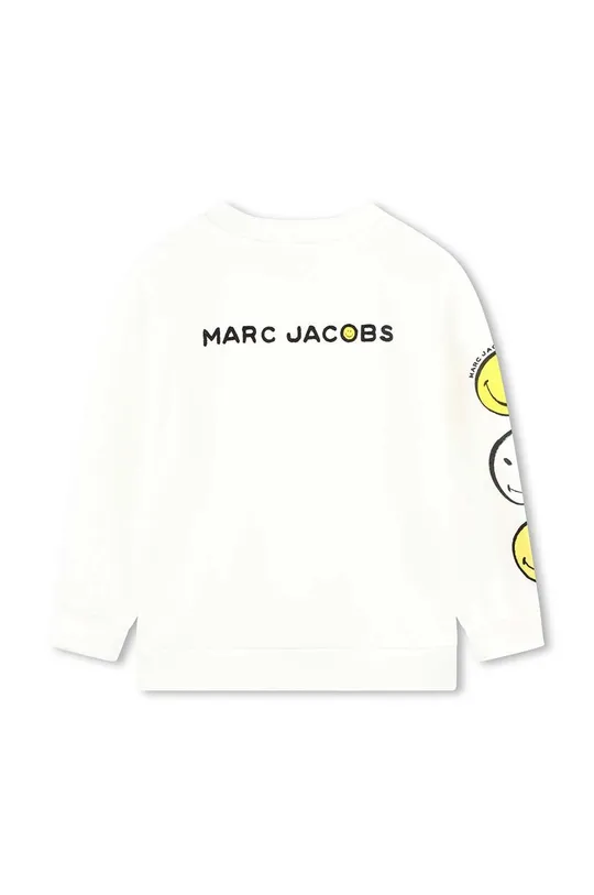 Otroški bombažen pulover Marc Jacobs bež