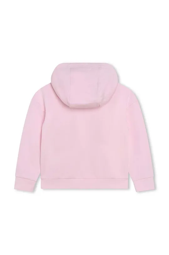 Otroški bombažen pulover Michael Kors roza