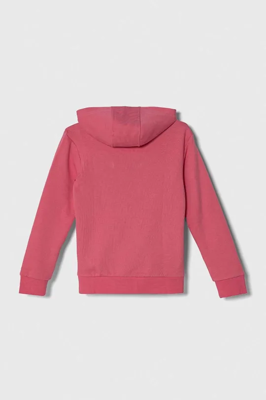 Παιδική μπλούζα adidas Originals TREFOIL HOODIE ροζ